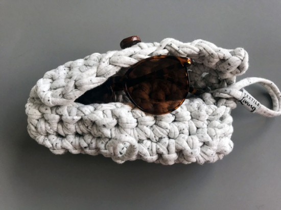 Etui robuust ecru brown glasses